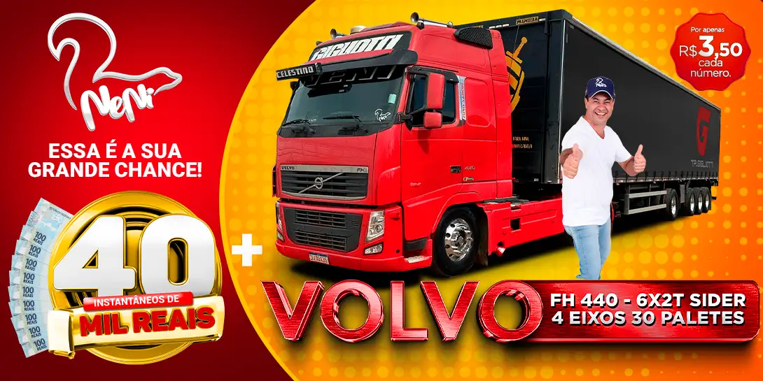 Arte de campanha Volvo FH 440