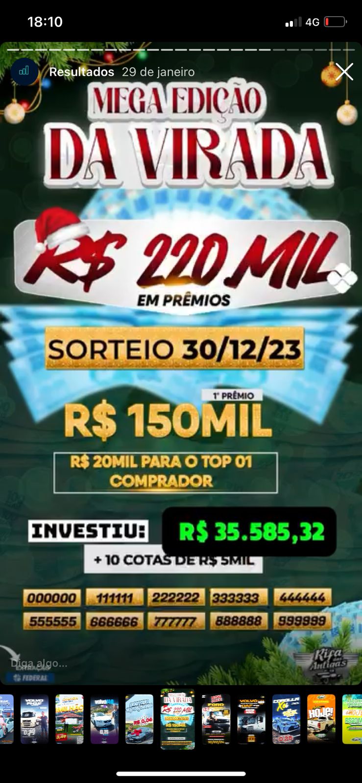 Print de resultado de campanha 06
